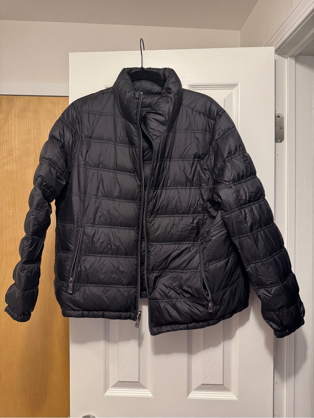 Michael Kors Black Quilted Puffer Jacket